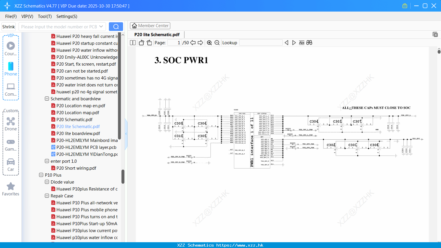 Huawei P20 Lite Schematic